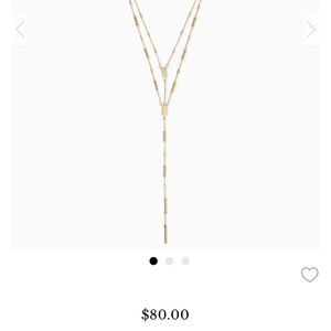 Kendra Scott Y necklace